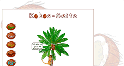 Desktop Screenshot of kokos-seite.de