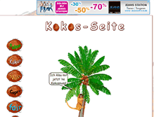 Tablet Screenshot of kokos-seite.de